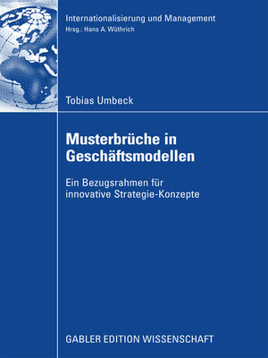 cover image of Musterbrüche in Geschäftsmodellen